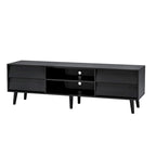 63 Vintage TV Stand with Shelves & Drawers for 60 TVs