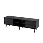 63 Vintage TV Stand with Shelves & Drawers for 60 TVs