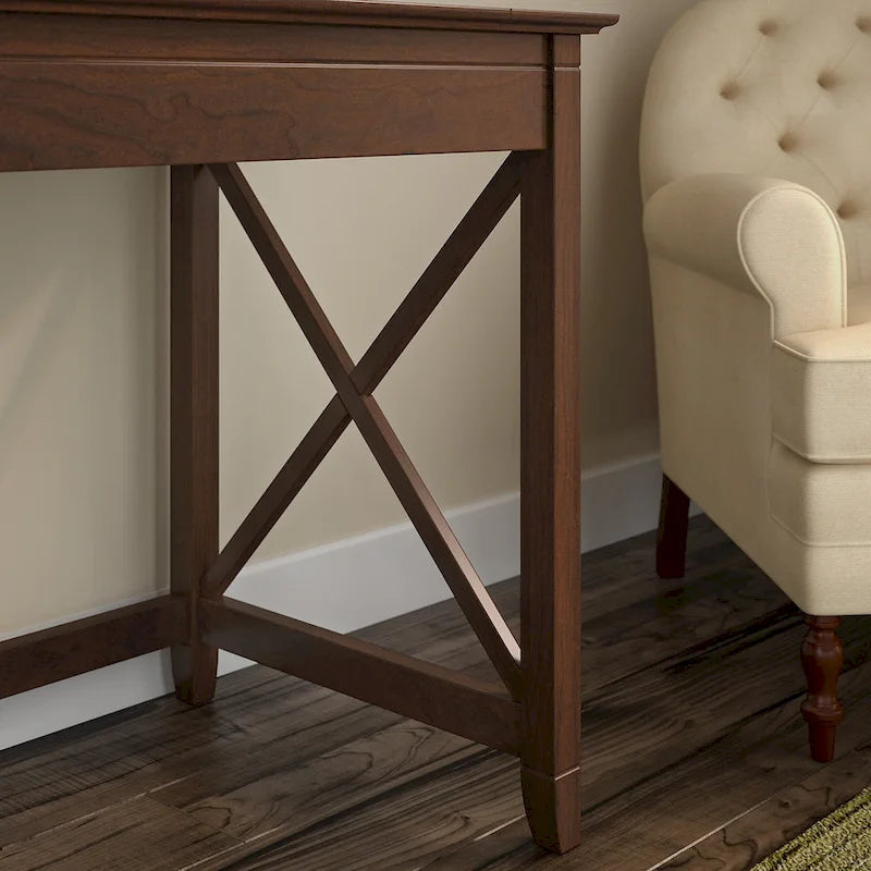 54W Computer Desk with Storage and 2 Drawer File Cabinet - Multiple Colors