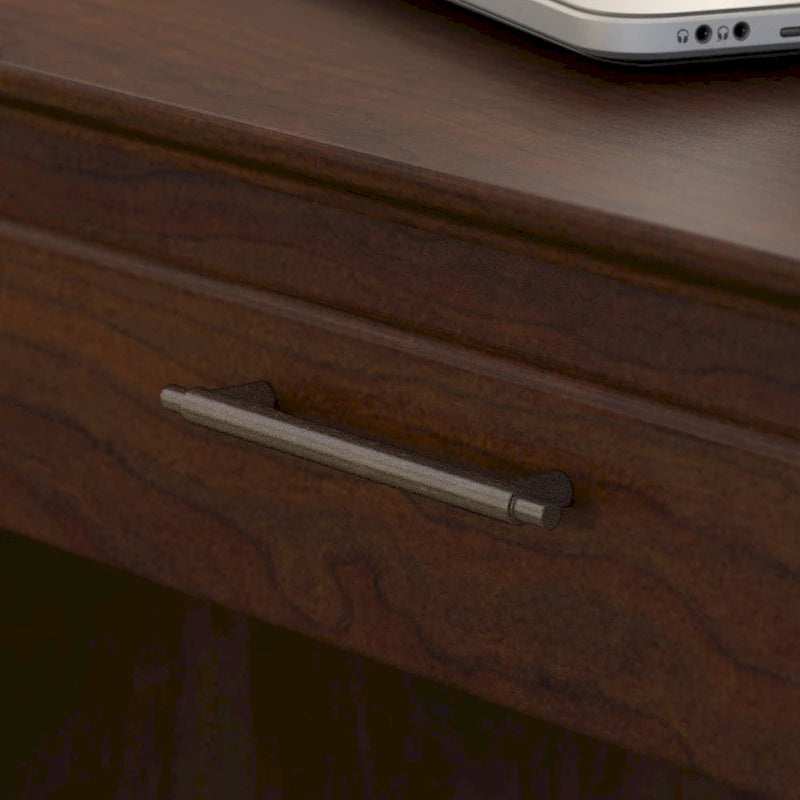 54W Computer Desk with Storage and 2 Drawer File Cabinet - Multiple Colors