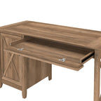 54W Computer Desk with Storage and 2 Drawer File Cabinet - Multiple Colors