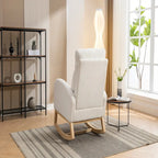 Teddy Fabric Rocking Chair