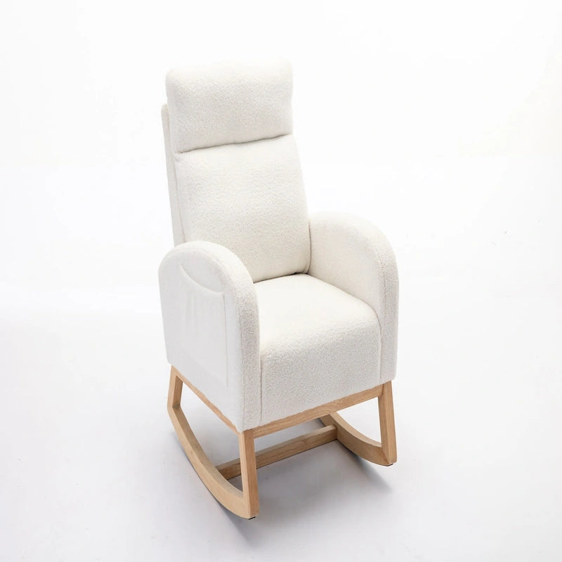 Teddy Fabric Rocking Chair