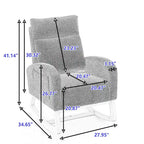 Teddy Fabric Rocking Chair