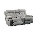 Grey 3-Piece Upholstered Furniture Set — Width 87 x Depth 40 x Height 42