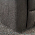 33 Wide Power Standard Recliner Chair with Arm Storage and USB, Slate