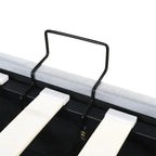 Twin Size Lift Up Storage Bed with Headboard and Underneath Storage, Upholstered Platform Bed with Hydraulic Storage System