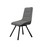 Dining Chairs Set of 2 Mid Century Modern Dining Room Chairs Armless Minimalist Single Chair with Swivel