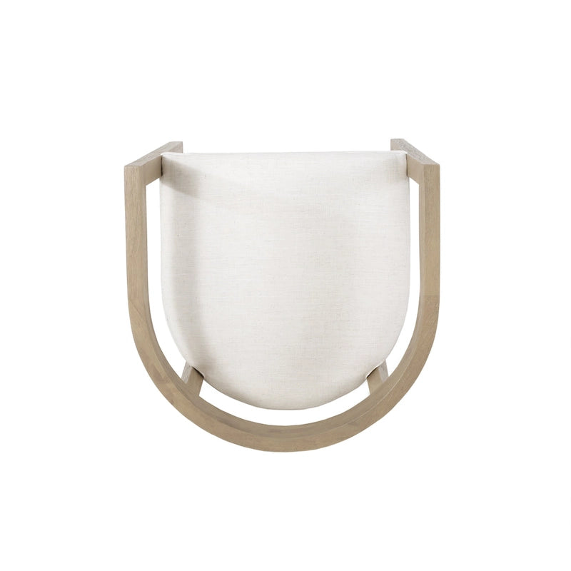 5-Piece Fabric & Solid Wood Dining Set