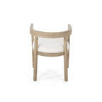 5-Piece Fabric & Solid Wood Dining Set