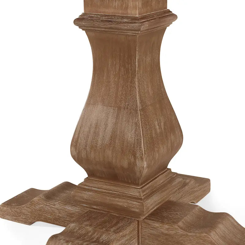 5-Piece Fabric & Solid Wood Dining Set