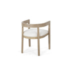 5-Piece Fabric & Solid Wood Dining Set