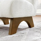 Modern Armless Accent Chair Setional Loveseat Sofa