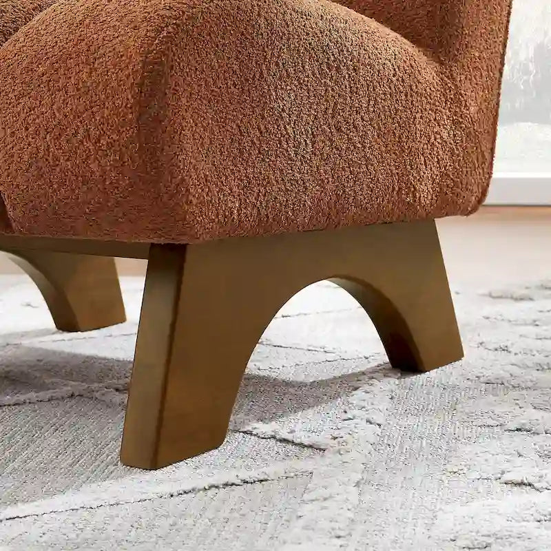 Modern Armless Accent Chair Setional Loveseat Sofa