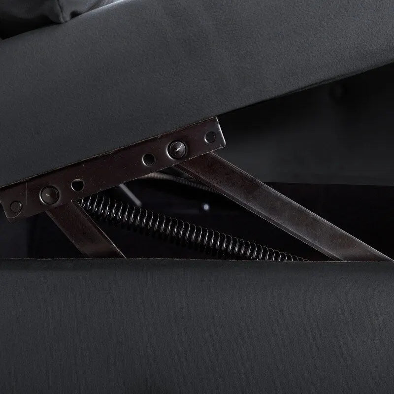 Velvet Chaise Lounge with Storage - Single Seat (Navy Blue/Pink/Black/Beige/Grey)