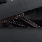 Velvet Chaise Lounge with Storage - Single Seat (Navy Blue/Pink/Black/Beige/Grey)