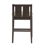 Two-Tone Fabric Counter Height Chairs - Set of 2