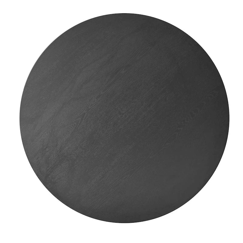 43 Round Dining Table - Black