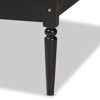 Black Charcoal Synthetic Rattan Daybed - Twin Size