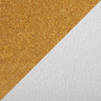 Glam Metal Upholstered Bench - 2 Seater (White/Black/Grey)