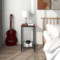 2-Tier End Table for Living Room