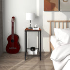 2-Tier End Table for Living Room
