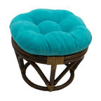 Bali Hocker 45 cm mit Mikrofaserpolster
