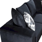 Modern U Shape Sectional Sofa with Lots of Pillows Included