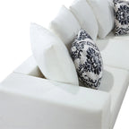 Modern U Shape Sectional Sofa with Lots of Pillows Included