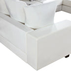 Modern U Shape Sectional Sofa with Lots of Pillows Included