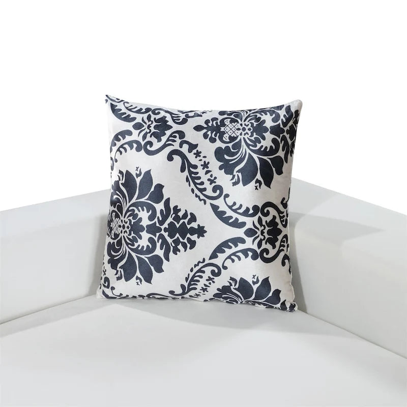 Modern U Shape Sectional Sofa with Lots of Pillows Included