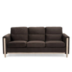 Comfortable Solid Wood Three-seater Sofa