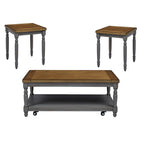 Grayton Lane 3 Pack (Cocktail & 2 End Tables) - end:21x21x24h