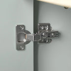 53.9 Width Rolling Kitchen Cart on Wheels with Internal Storage Rack