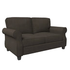Modern Solid Wood Extra Deep Seat Sofa 2 Seater