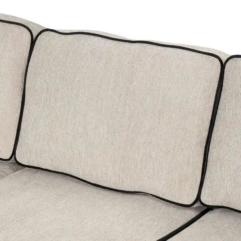 L-Shaped Reversible Chaise Sectional Sofa Pull Out Sofa Bed
