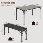 Dining Room Table Set for 4