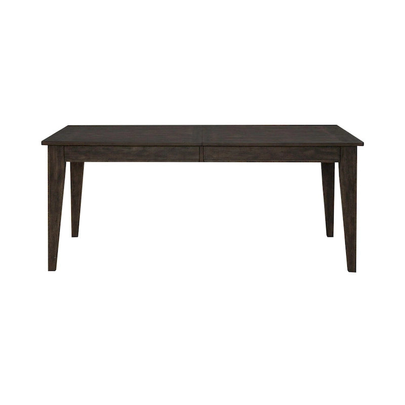 Rustic Brown Rectangular Leg Table