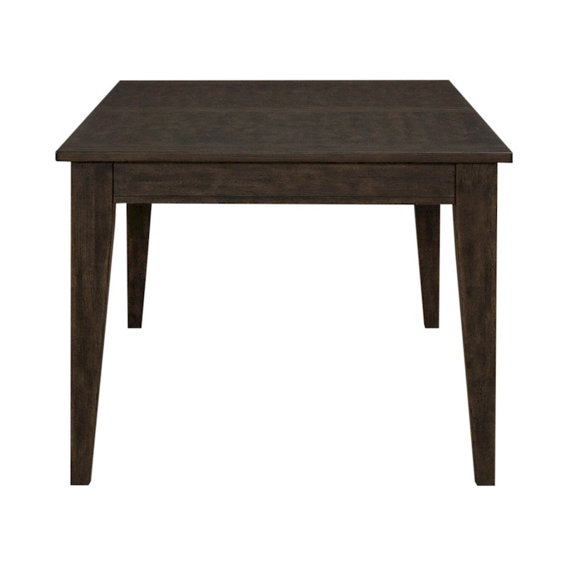 Rustic Brown Rectangular Leg Table
