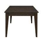Rustic Brown Rectangular Leg Table