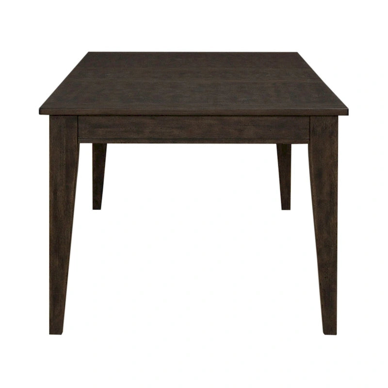 Rustic Brown Rectangular Leg Table