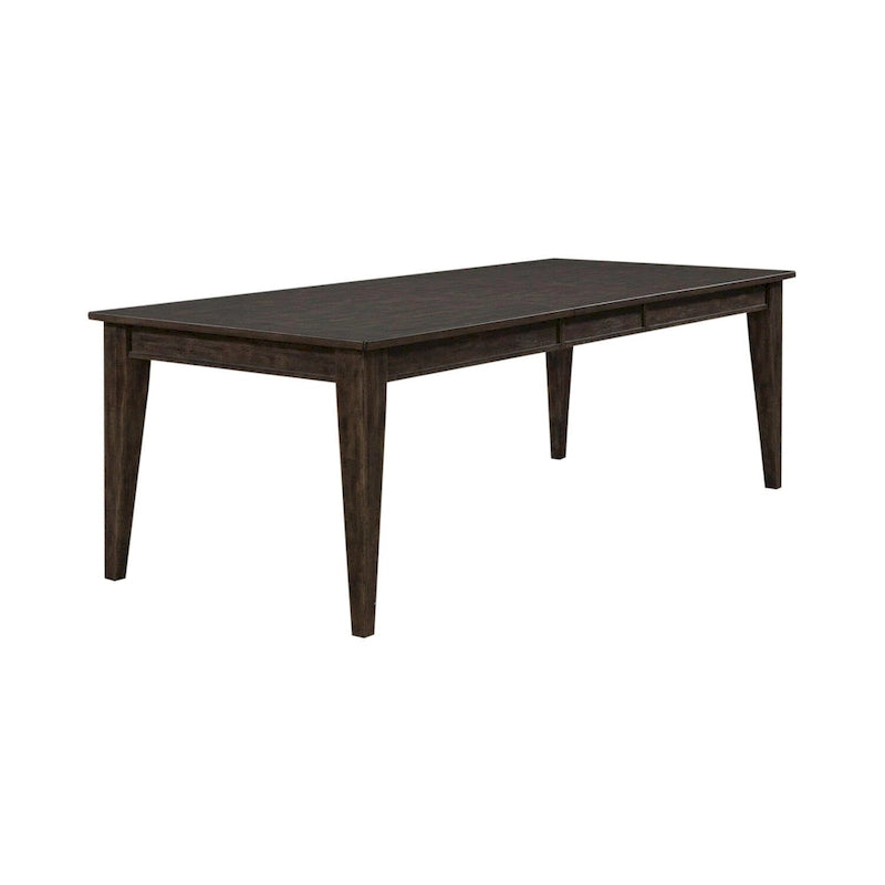 Rustic Brown Rectangular Leg Table