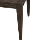 Rustic Brown Rectangular Leg Table