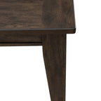 Rustic Brown Rectangular Leg Table