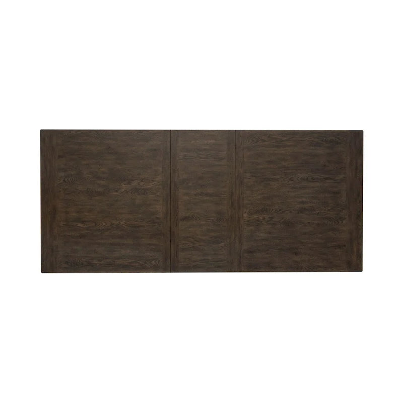 Rustic Brown Rectangular Leg Table