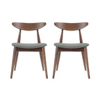 CHAIR (Set of 2), MID-CENTURY DESIGN, for living room